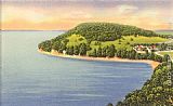 Norman Parkinson Canvas Paintings - Mallets Bay, Lake Champlain